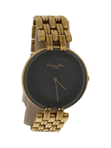 Orologio da polso donna Christian Dior Bagira D47 154 4 quadrante nero colore oro