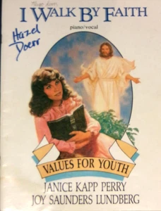I Walk by Faith: Values For Youth, Janice Kapp Perry Piano-Vocal, Prime 1985 NF- - Picture 1 of 1