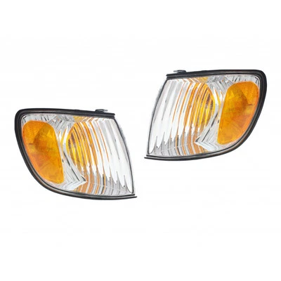 Par de luzes de sinalização dianteiras DOT TO2530138 para 2001 2002 2003 Toyota Sienna - Imagem 1 de 4