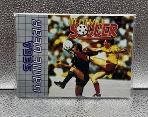 Ultimate Soccer Sega Game Gear Manual 1993 - Picture 1 of 5