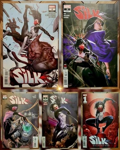 Lot of 5: SILK #2, 3, 4, 5 (3rd Series) + #1 (4th Series) Marvel 2021-2022 - Picture 1 of 16