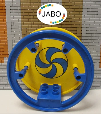( Q 8 ) LEGO Duplo Rönrad Zirkus Cirkus Rad Drehrad Scheibe Rolle Clown - Bild 1 von 2