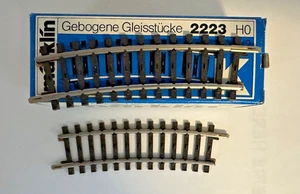 Märklin 2223 HO R1 15 Degree Curved K Track (Section ( 5 Sections ) Great Buy! - Picture 1 of 2