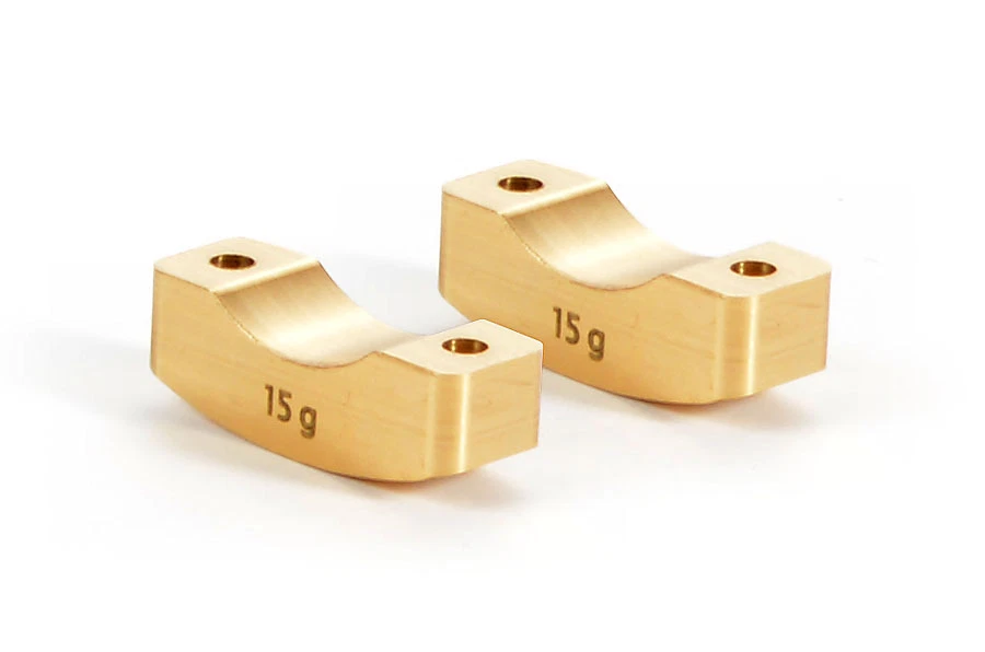 Xray 351181 Brass Steering Block Weight 15g (2) - Image 1 of 1