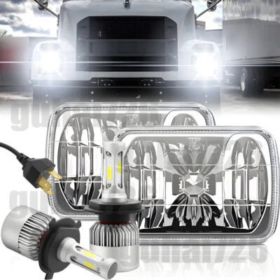 Farol de LED feixe selado H6054 7X6" 2 peças para Mack RD CH SFA MS300P CH600 CS200P - Imagem 1 de 4