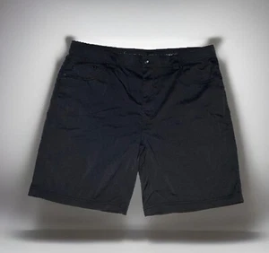 Prana Stretch Shorts Gray 5-Pockets Men’s Size 40Wx9L Outdoor Hiking Nylon - Picture 1 of 5