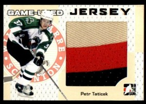 2006-07 ITG Heroes and Prospects Gold #GUJ55 Petr Taticek Jersey */10 (re101657)