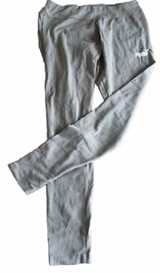 Damen PUMA hochtaillierte olivgrüne Leggings UK groß 30-32""W 26""L KOSTENLOSER VERSAND - Bild 1 von 4