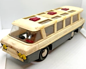 Vintage Bus Model Soviet Union Ussr Toy Military Plastic Car Russian Vehicle Old - Picture 1 of 24