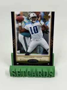 2007 UD Premier /225 Vince Young #95 Titans Football Card - Imagen 1 de 2