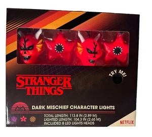 Stranger Things Dark Mischief Christmas Lights & Sound Eddie Demagorgon Free Shp - Picture 1 of 5