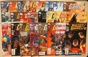 JUSTICE LEAGUE AMERICA 2006 0, 1-23 FULL RUN SET NM 2 3 4 5 6 7 8 9 10 JLA LOT - Picture 1 of 1
