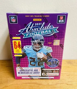 2021 PANINI ABSOLUTE NFL FOOTBALL BLASTER BOX LAWRENCE JONES RC 64 PRIZM KABOOM - Picture 1 of 4