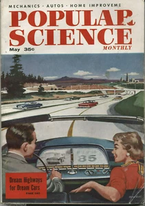 FUTURE ARTICLE (1956) "DREAM HIGHWAYS For Dream Cars" (Popular Science) - Picture 1 of 3
