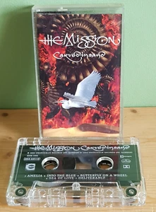 The MISSION - Carved in Sand (Cassette Tape Album) FREE UK P&P - Picture 1 of 2
