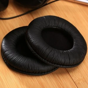 2PCS Leather Earpad Cushion Replacement for Sennheiser HD205 HD205ii HD215 HD225 - Picture 1 of 8