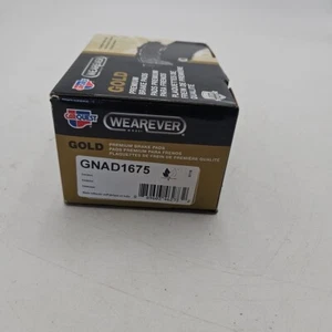 For 2013-2015 Veloster Disc Brake Pad -Premium Gold Ceramic Front GNAD1675 - Picture 1 of 7