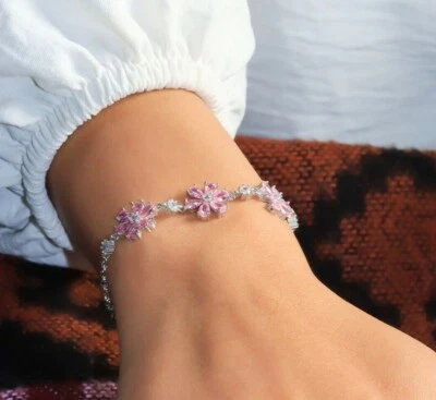 Handmade Bracelet Jewelry Made of 925 Sterling Silver For Women - Image 1 of 2