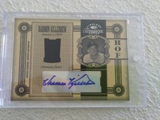 2005 Donruss Timeless Treasure Harmon Killebrew Minnesota Twins Auto Hat 07/10