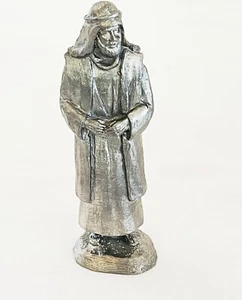 Ricker 1994 PEWTER FISHERS OF MEN Apostle Disciple Figurine Statue Signed - Picture 1 of 5