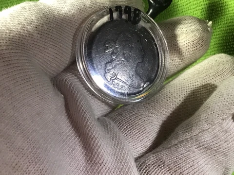 1798 LARGE CENT DRAPED BUST REVERSE OF 1797 RIM DING AT 5 o’clock FREE 🚢 Cover
