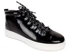 ATELJE 71 Women's Eden Sneakers Black Leather Size US 6.5M/EU 37.5