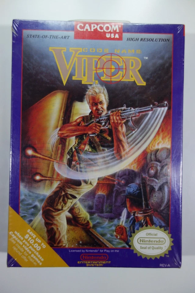 Code Name: Viper (Nintendo Entertainment System, 1990) - Factory Sealed - Image 1 of 4
