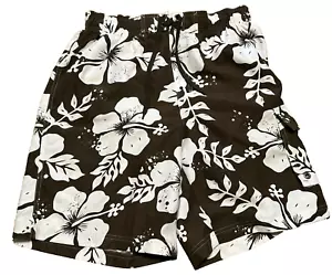 SONOMA Life and Style Men's Brown W/ Pocket Activewear Swim Trunks Size M - Picture 1 of 6