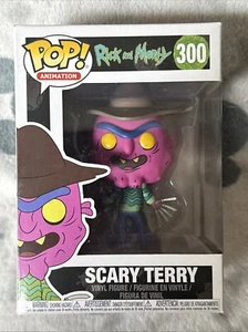 Funko Pop! Animation: Scary Terry #300 Vinyl Figure Rick and Morty Collectible - Picture 1 of 6