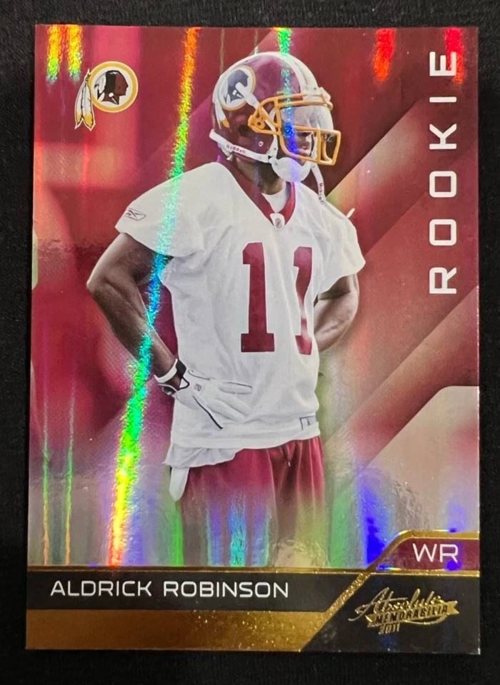 ALDRICK ROBINSON Redskins 2011 Absolute Memorabilia #101 Rookie RC #396/399 - Image 1 of 1