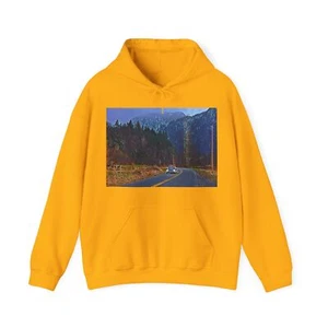 Twin Peaks Graphic Print Long Sleeve Unisex Heavy Blend™ Hooded Sweatshirt - Picture 1 of 33