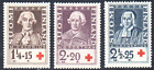Finlandia #Mi188-Mi190 MH 1935 Czerwony Krzyż Matias Henrik Anders [B18-B20]