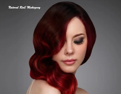 Henna Hair Dye Red Wine Mahagony Natural Color Powder Conditioner Chemical Free - Image 1 of 4