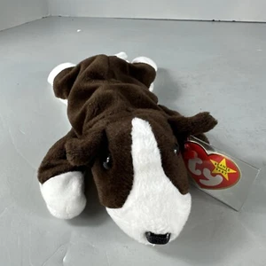 TY Beanie Babies "BRUNO" the Bull Terrier DOG - RETIRED! A MUST HAVE! - Picture 1 of 4