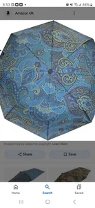 Robert Graham Umbrella Nestor . One Touch Button - Picture 1 of 2