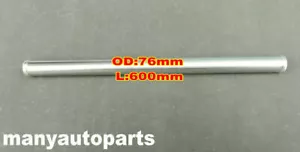 NEW 3" 76mm Straight Aluminum Turbo Intercooler Pipe Piping Tube Tubing L=600mm - Picture 1 of 7