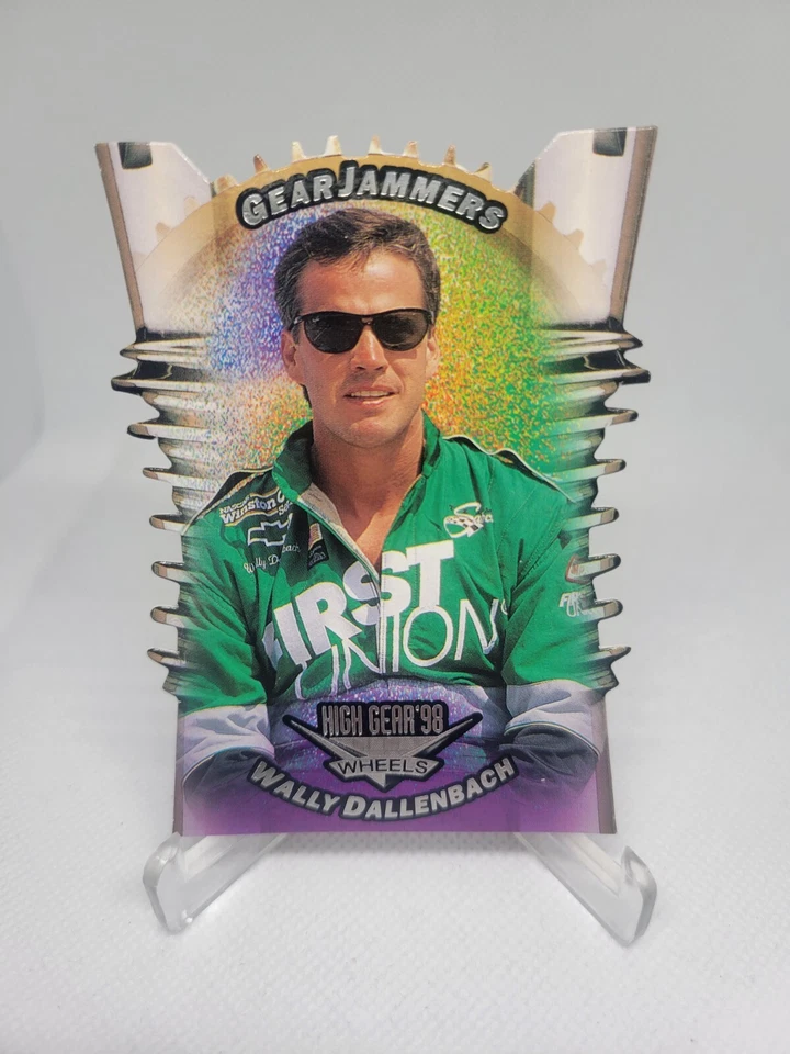 Wally Dallen 1998 High Gear Wheels ' Gear Jammers ' Die Cut Insert #GJ18 - Image 1 of 2