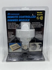New X10 Powerhouse Remote Controlled Dimmer Module Model SL575 - Packaging Wear - Picture 1 of 8