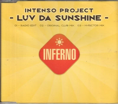 Intenso Project Luv Da Sunshine CD UK INFERNO 2002 Single CDFERN47 - Photo 1/2