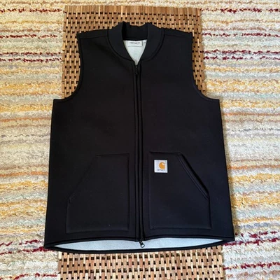Carhartt Work In Progress Soft Shell Full Zip Vest Black Men's Size Large L - Image 1 of 3