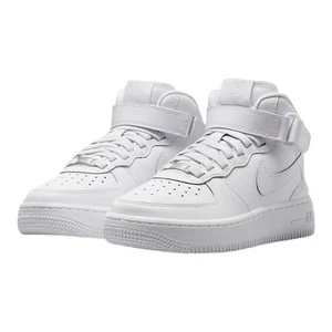 Nike Air Force 1 Mid Easyon (GS) Size Uk 6 White Women Kids Unisex New Authentic - Picture 1 of 10