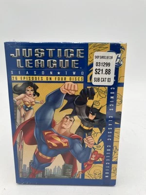Justice League Season 2 DVD - Sealed - Image 1 of 2