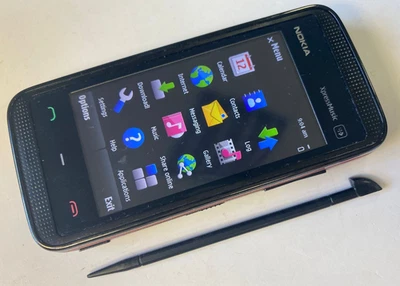 Nokia 5530 XpressMusic Smartphone Mobile UNLOCKED Black Red Fully Working - Image 1 of 4