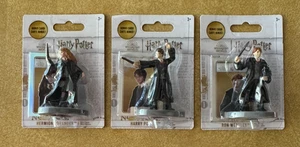 MINIFIGURA Y CARTAS DEL MUNDO MÁGICO ~ Harry ~ Hermione y Ron ~ Juego completo - Imagen 1 de 5