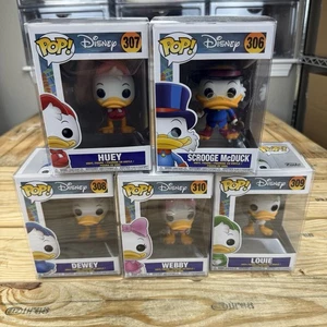 Funko Pop! Lote de 5 figuras de vinilo Disney DuckTales nuevas en caja con protectores (#306-310) - Imagen 1 de 6