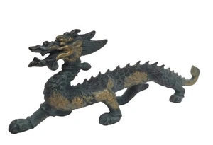 Japanese Metalwork Dragon Figurine Vintage  - Picture 1 of 8