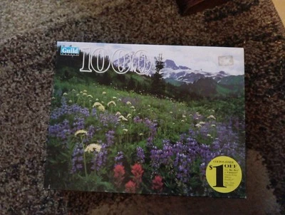 De colección Gremio 04710-10 PARADISE PARK Mt. Rompecabezas Rainier, WA 1000 piezas NUEVO sellado Foto 1 de 4