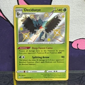 Decidueye Shiny Holo Rare Shining Fates: Shiny Vault SV003/SV122 NM - Picture 1 of 2