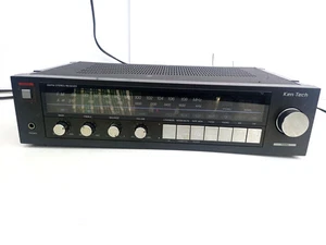 *UNTESTED WITH BENDED TOP BUT POWERS ON* KEN-TECH AM FM STEREO RECEIVER 200W ^ - Bild 1 von 5