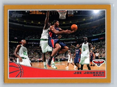 Topps Gold #1 2009 Joe Johnson/2009 Foto 1 de 2